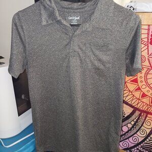 Cat & Jack Grey kids polo shirt